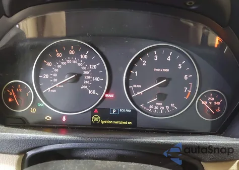 2014 BMW 320I z USA, uszkodzony, nr VIN WBA3B1C59EPV79943